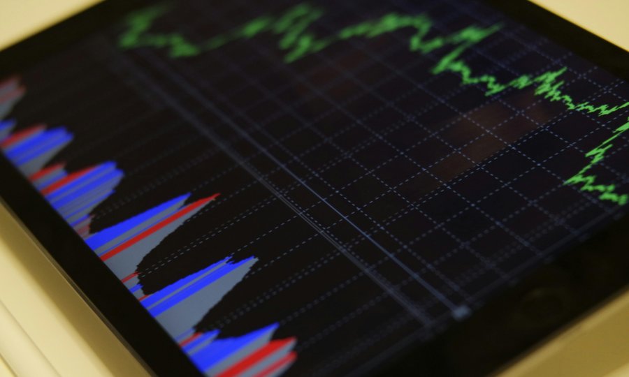 Gráfico de ações e investimentos - Tesouro Selic