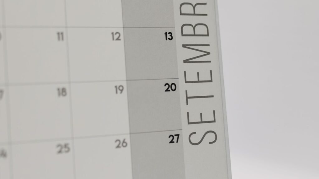 Calendário do Bolsa Família em setembro de 2026 com as datas marcadas